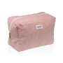 Travel Vanity Case Versa Corduroy Pink 12 x 16 x 24 cm by Versa, Cosmetic Cases - Ref: S3412709, Price: 5,01 €, Discount: %