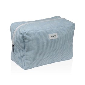 Neceser de Viaje Versa Corduroy Azul 12 x 16 x 24 cm de Versa, Neceseres de viaje - Ref: S3412710, Precio: 5,01 €, Descuento: %