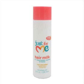 Haar-Lotion Just For Me Just For Me H/milk Curl Smoother Lockiges Haar (236 ml) von Just For Me, Haar- und Kopfhautpflege - R...