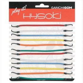 Rubber Hair Bands Hysoki Multicolour Hook 12 Pieces by Hysoki, Ponytail Holders - Ref: S4252509, Price: €6.45, Discount: %