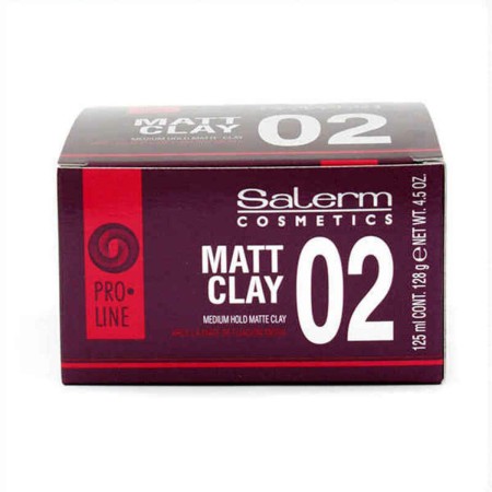 Fijador en Pasta Salerm Proline 02 Matt Clay Salerm (125 ml) (125 ml) de Salerm, Masilla, arcilla y cera - Ref: S4254093, Pre...