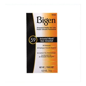 Permanent Dye Bigen 59 Oriental Powdered Black (6 g) by Bigen, Permanent Colour - Ref: S4255074, Price: 4,22 €, Discount: %