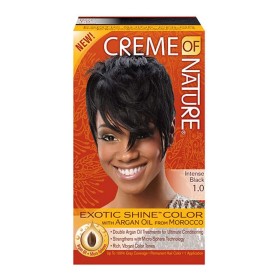 Tinta Permanente Creme Of Nature 0075724232679 Nº 1.0 Preto de Creme Of Nature, Coloração permanente - Ref: S4256931, Preço: ...