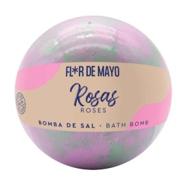 Pompe de Bain Flor de Mayo Roses 200 g de Flor de Mayo, Boules effervescentes - Réf : S4518156, Prix : €4.01, Remise : %