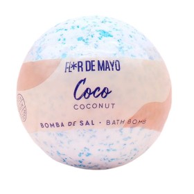 Bomba de Baño Flor de Mayo Coco 200 g de Flor de Mayo, Bombas de baño - Ref: S4518158, Precio: €4.01, Descuento: %