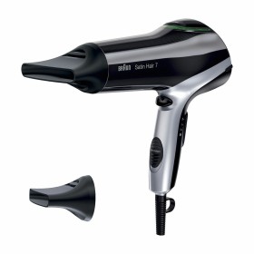 Sèche-cheveux Braun HD710 Noir Argenté Monochrome 2200 W Ionique de Braun, Sèche-cheveux et diffuseurs sèche-cheveux - Réf : ...