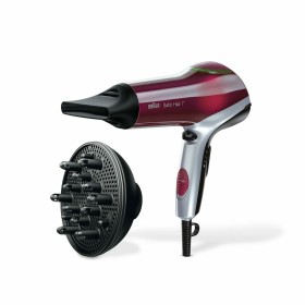 Secador de Cabelo Braun HD770E Preto Vermelho Cinzento 2200 W (1 Unidade) de Braun, Secadores e difusores de cabelo - Ref: S9...