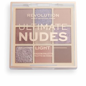 Paleta de Sombras de Olhos Revolution Make Up Ultimate Nudes Claro 8,1 g de Revolution Make Up, Sombras de olhos - Ref: S0511...