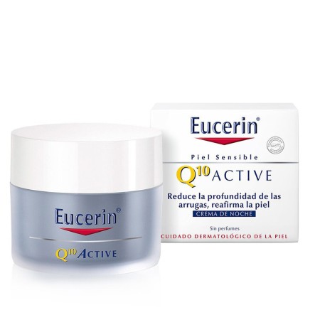 Crema Notte Antirughe Eucerin Q10 Night Active di Eucerin, Idratanti - Rif: M0115226, Prezzo: 30,88 €, Sconto: %