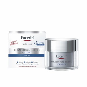 Crème anti-âge de nuit Eucerin Hyaluronic Filler 50 ml de Eucerin, Hydratants - Réf : S05101252, Prix : €37.01, Remise : %