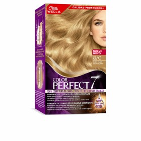 Tintura Permanente Wella Color Perfect 7 Nº 8/0 Capelli Brizzolati Biondo Chiaro 60 ml di Wella, Colore permanente - Rif: S05...