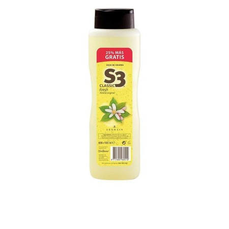 Água-de-Colónia S3 Classic Fresh EDC 750 ml 600 ml + 150 ml de S3, Água de perfume - Ref: S05107165, Preço: 6,17 €, Desconto: %