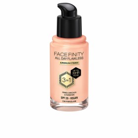 Base Cremosa per il Trucco Max Factor Face Finity All Day Flawless 3 in 1 Spf 20 Nº C30 Porcelain 30 ml di Max Factor, Fondot...