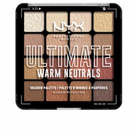 Palette d'ombres à paupières NYX Ultimate Warm neutrals 16 x 0,83 g de NYX, Fards à paupières - Réf : S05118316, Prix : €20.8...