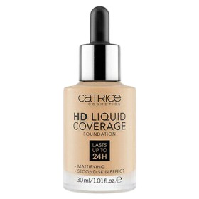 Base de Maquillaje Fluida Catrice HD Liquid Coverage Nº 032 Nude beige 30 ml de Catrice, Bases - Ref: S05119427, Precio: 9,04...