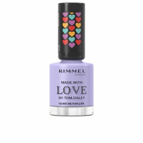 verniz de unhas Rimmel London Made With Love by Tom Daley Nº 050 Knit one purple one 8 ml de Rimmel London, Vernizes - Ref: S...