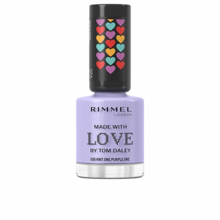 Pintaúñas Rimmel London Made With Love by Tom Daley Nº 050 Knit one purple one 8 ml de Rimmel London, Esmaltes - Ref: S051214...