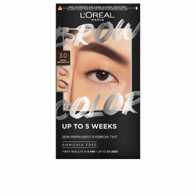 Tinta para Sobrancelhas L'Oreal Make Up BROW COLOR Nº 3.0 Dark brunette Semipermanente 4 Peças de L'Oreal Make Up, Cores para...