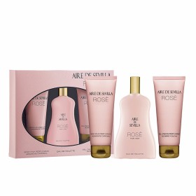 Women's Perfume Set Aire Sevilla Rose 3 Pieces by Aire Sevilla, Sets - Ref: S05125030, Price: 19,67 €, Discount: %