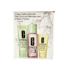 Gel de Limpeza Facial Clinique CLARIFYING LOTION 3 Peças de Clinique, Limpadores - Ref: S05125173, Preço: €22.57, Desconto: %