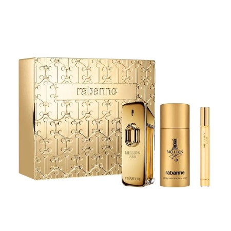 Set de Perfume Hombre Paco Rabanne Million Gold 3 Piezas de Paco Rabanne, Sets - Ref: S05127220, Precio: 113,76 €, Descuento: %