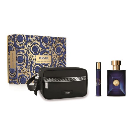 Set de Perfume Hombre Versace Dylan Blue 3 Piezas de Versace, Sets - Ref: S05127475, Precio: 69,62 €, Descuento: %