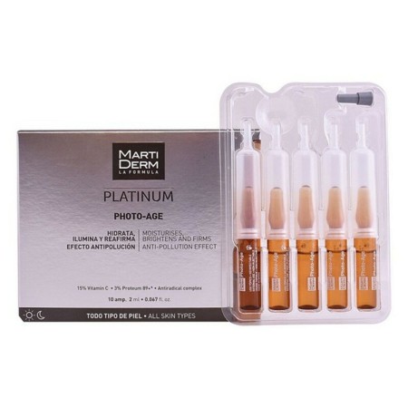 Ampoules Platinum Photo Age Martiderm (2 ml) de Martiderm, Hydratants - Réf : S0566183, Prix : €27.25, Remise : %