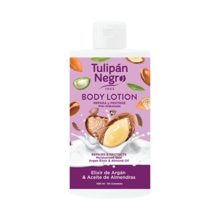 Lotion corporelle Tulipán Negro Argán Y Almendras de Tulipán Negro, Hydratants - Réf : M0113930, Prix : 4,74 €, Remise : %