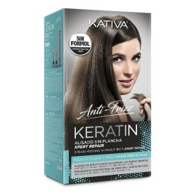 Glättende Haarbehandlung Keratin Anti-frizz Post Kativa (3 pcs) von Kativa, Haar- und Kopfhautpflege - Ref: S0571564, Preis: ...