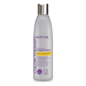 Conditionneur Raviveur de Couleur Blue Violet Anti-Yellow Effect Kativa (250 ml) de Kativa, Après-shampooings - Réf : S057443...