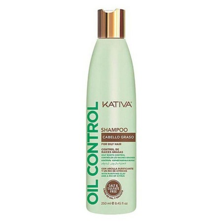 Champú Oil Control Kativa (250 ml) (250 ml) de Kativa, Champús - Ref: S0574456, Precio: 7,05 €, Descuento: %