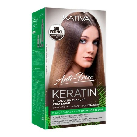 Set de Alisado Profesional Kativa (3 pcs) de Kativa, Productos alisadores de pelo - Ref: S0578765, Precio: 13,49 €, Descuento: %