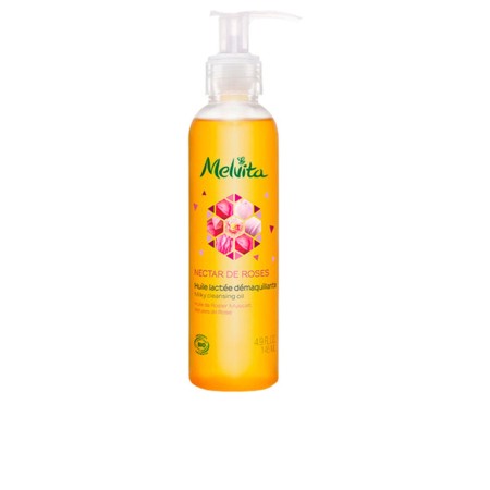 Huile démaquillante Nectar de Roses Melvita (145 ml) de Melvita, Nettoyants et exfoliants - Réf : S0580390, Prix : 16,90 €, R...