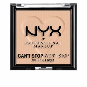 Kompaktpuder NYX Can't Stop Won't Stop Light Medium (6 g) von NYX, Puder - Ref: S0591734, Preis: €12.40, Rabatt: %