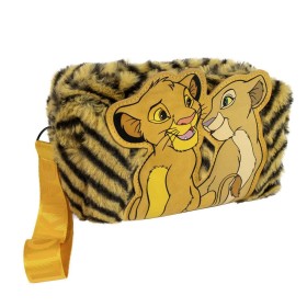 Nécessaire de Voyage The Lion King Marron 100 % polyester 17,5 x 10 x 9 cm de The Lion King, Vanity - Réf : S0741542, Prix : ...