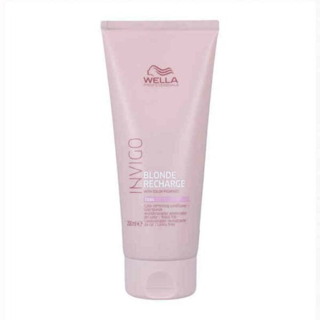 Acondicionador para Cabellos Teñidos Invigo Blonde Recharge Wella (200 ml) de Wella, Acondicionadores - Ref: S4246620, Precio...