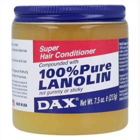 Après-shampooing Dax Cosmetics Super Pure Lanolin 100% 7.5Oz (213 gr) de Dax Cosmetics, Crèmes, argiles et cires - Réf : S425...