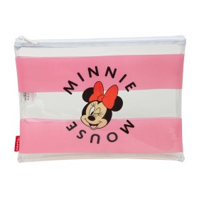 Waterproof Bag Minnie Mouse Beach Pink Transparent by Minnie Mouse, Cosmetic Cases - Ref: S4311004, Price: €6.47, Discount: %