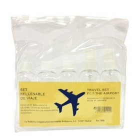 Travel Set Walkiria Plastic Transparent (5 pcs) by Walkiria, Travel Bottles & Containers - Ref: S4508506, Price: €6.58, Disco...