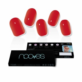 Unhas postiças Nooves Crimson red Gel Autoadesivas Vermelho de Nooves, Unhas postiças e acessórios - Ref: S05116352, Preço: 1...