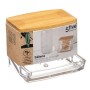 Dispensador 5five Simply Smart Selena Transparente (Dispensador) de 5five Simply Smart, Bolas, discos de algodão e cotonetes ...