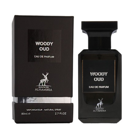 Perfume Unissexo Maison Alhambra Woody Oud EDP EDT 80 ml de Maison Alhambra, Água de perfume - Ref: S8312650, Preço: 30,56 €,...