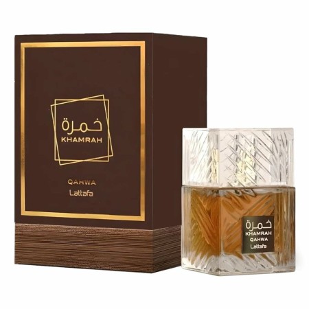 Perfume Unissexo Lattafa EDP Khamrah Qahwa 100 ml de Lattafa, Água de perfume - Ref: S8315919, Preço: 38,57 €, Desconto: %