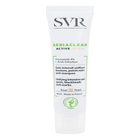 Creme Hidratante Efeito Maquilhagem SVR Sebiaclear Anti-imperfeições 40 ml de SVR, CC creams - Ref: S05102443, Preço: 12,93 €...