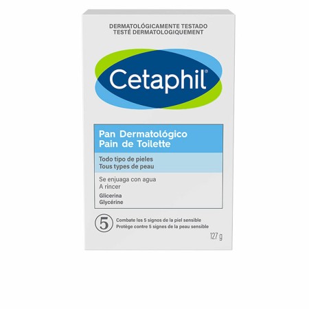 Pastilla de Jabón Cetaphil Cetaphil Pan Dermatológico 127 g de Cetaphil, Limpiadores - Ref: S05104093, Precio: 9,08 €, Descue...