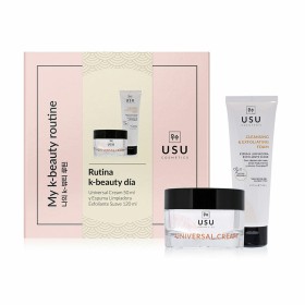 Set de Cosmética Unisex USU Cosmetics My K-Beauty Day Rutine 2 Piezas de USU Cosmetics, Sets y juegos para el cuidado de la p...