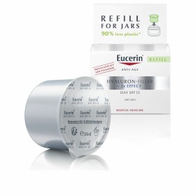 Crème visage Eucerin Hyaluron Filler Rechange Peau sèche 50 ml Spf 15 de Eucerin, Hydratants - Réf : S05109442, Prix : €31.07...