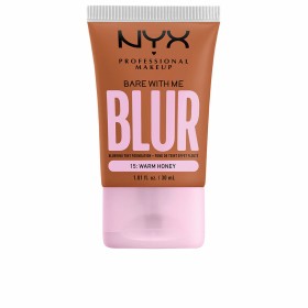 Base de Maquilhagem Cremosa NYX Bare With Me Blur Nº 15 Warm honey 30 ml de NYX, Bases - Ref: S05109970, Preço: 9,10 €, Desco...