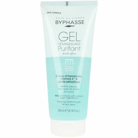 Facial Make Up Remover Gel Byphasse Purifying 200 ml by Byphasse, Cleansers and scrubs - Ref: S05110608, Price: 3,55 €, Disco...