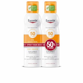 Crème Solaire pour le Corps en Spray Eucerin Sensitive Protect Sec 200 ml x 2 de Eucerin, Filtres solaires - Réf : S05110936,...